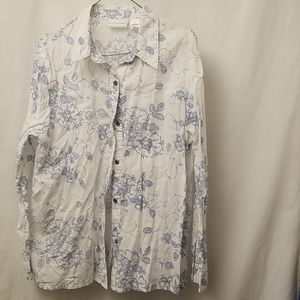 Alfred Dunner Womens Button Up Size 18